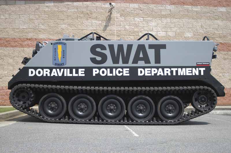 M113 del Departamento de Policía de Doraville (Georgia).