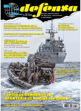 Entrevista al Comandante General de Infantería de Marina (COMGEIM) en la revista Defensa